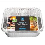 Four-Season-8-Inch-Square-Foil-Tray-Disposable-Aluminium-Foil-BakingRoasting-PanTray-Pack-of-5-10-15-20-And-25-B06Y4HBJJ6